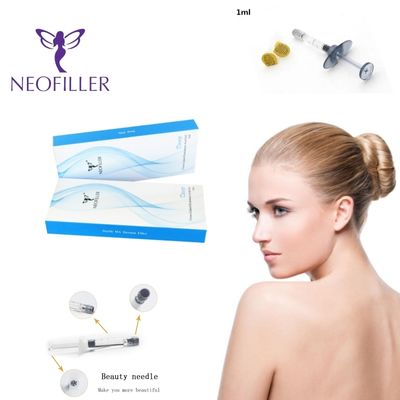 Penuh Kulit Asam Hyaluronic Cross-Linking dengan konsentrasi 24mg/ml selama 9-12 bulan umur panjang