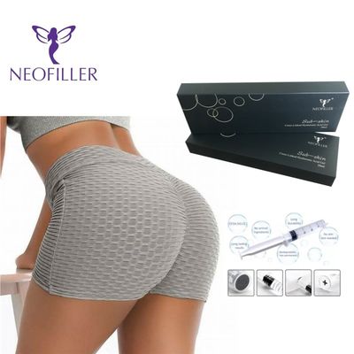 Penuh Kulit Asam Hyaluronic Cross-Linking dengan konsentrasi 24mg/ml selama 9-12 bulan Umur panjang dalam jarum suntik steril