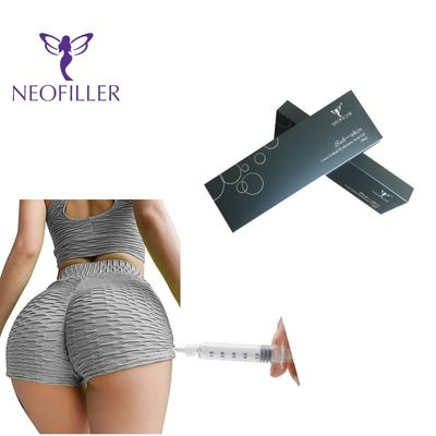 Cross-linking 24mg-ml Hyaluronic Acid Dermal Filler Steril Syringe Injectable Gel 9-12 Bulan umur panjang