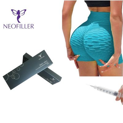 Penuh Kulit Asam Hyaluronic Cross-Linking dengan konsentrasi 24mg/ml selama 9-12 bulan Umur panjang dalam jarum suntik steril