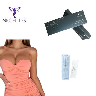 Cross-linking 24mg-ml Hyaluronic Acid Dermal Filler Steril Syringe Injectable Gel 9-12 Bulan umur panjang