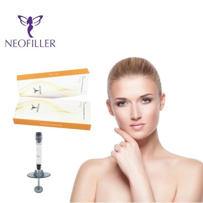 Suhu kamar 24mg-ml Asam Hyaluronic Dermal Filler Gel suntik 9-12 Bulan Peningkatan umur panjang