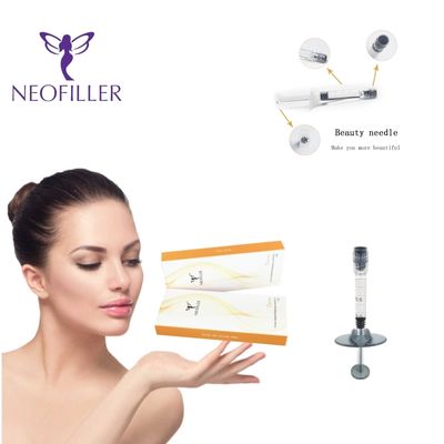 Suhu kamar 24mg-ml Asam Hyaluronic Dermal Filler Gel suntik 9-12 Bulan Peningkatan umur panjang