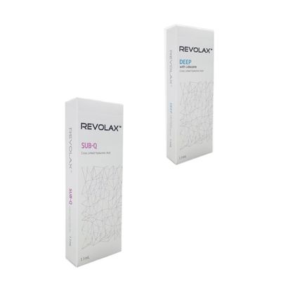 Revolax Dermal Filler dengan Bahan Asam Hyaluronic selama 6-12 Bulan Efek dan 2 Tahun Umur