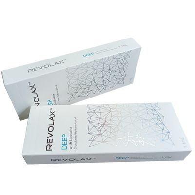 Revolax Dermal Filler dengan Bahan Asam Hyaluronic selama 6-12 Bulan Efek dan 2 Tahun Umur