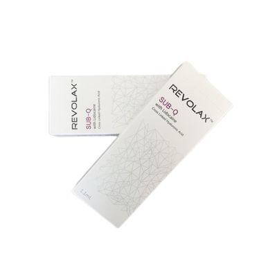 Pengisi Dermal Revolax Sub-Q Dalam Halus Menampilkan Konsistensi Gel Halus dan Elastis untuk Restorasi Volume Wajah yang Terlihat Alami