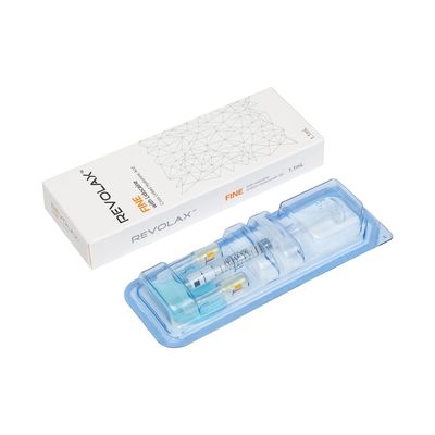 1.1ml Revolax Dermal Filler dengan Konsentrasi HA 24mg/ml untuk Suntikan Asam Hialuronat Anti-Kerut 9-12 Bulan