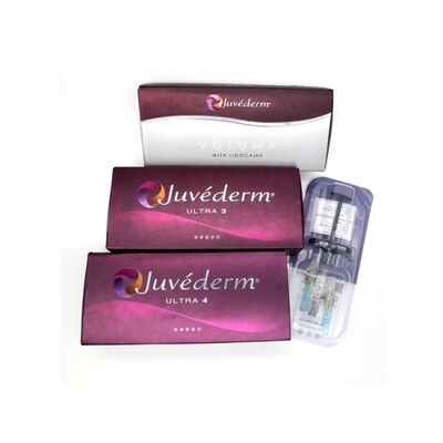Juvederm Pengisi Dermal Injeksi Transparan untuk Pembesaran Bibir