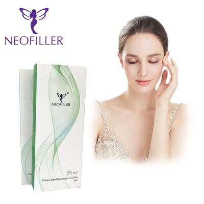 Neofiller Cross-Linked 24mg-ml Hyaluronic Acid Dermal Filler Injectable Gel 9-12 Bulan Peningkatan umur panjang