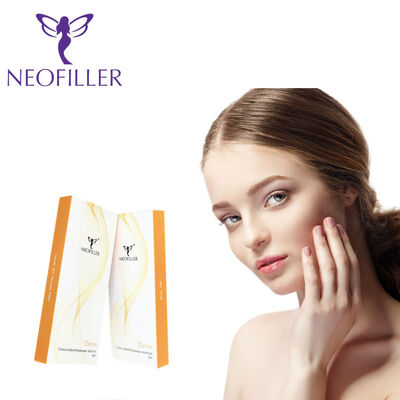 24mg-ml Asam Hyaluronic Dermal Filler Gel Injeksi Terpisah 9-12 Bulan Umur Panjang Peningkatan Volume Wajah