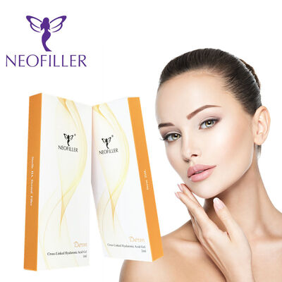 24mg-ml Asam Hyaluronic Dermal Filler Gel Injeksi Terpisah 9-12 Bulan Umur Panjang Peningkatan Volume Wajah