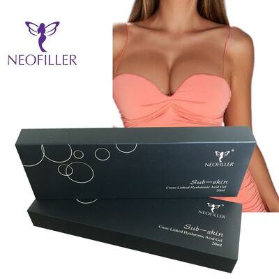 Neofiller Hyaluronic Acid Dermal Filler dengan konsentrasi 24mg/ml selama 9-12 bulan umur panjang dan warna transparan
