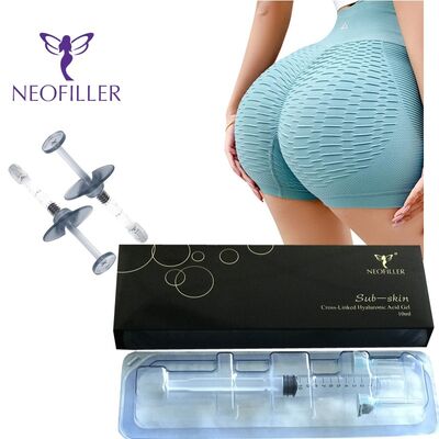 Neofiller 24mg-ml Hyaluronic Acid Dermal Filler Transparent Injectable Gel 9-12 Bulan Umur Panjang Peremajaan Wajah