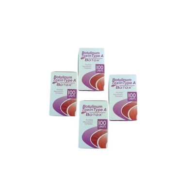 Botox Anti Kerut dengan Toksin Botulinum Tipe A 100u/vial dalam Formulasi Bubuk untuk Masa Simpan 2 Tahun