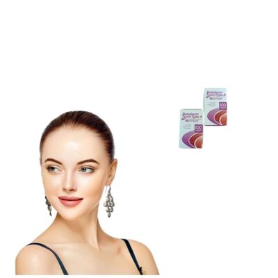 100U/ vial Anti Wrinkle Injection dengan formulasi bubuk untuk pengurangan keriput klinis dari AS Asal