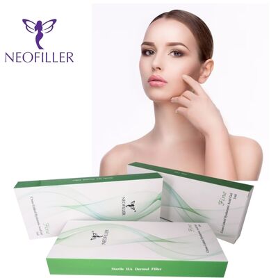 Neofiller Cross-Linked 24mg-ml Asam Hyaluronic Dermal Filler Suntik Gel 9-12 Bulan Umur Panjang Formula Injeksi Hipodermik