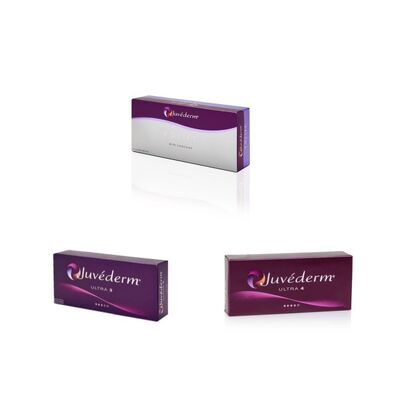 Juvederm Dermal Filler Hyaluronic Acid Injectable Gel Volume Restoration Formula