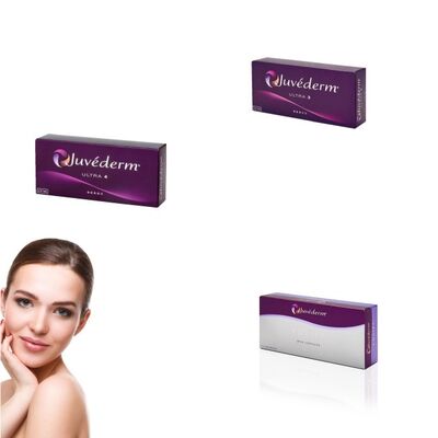 Advanced Juvederm Dermal Filler Hyaluronic Acid Injectable Gel Formula Peningkatan Estetika Wajah