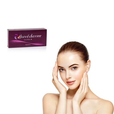 Simetri Wajah Juvederm Dermal Filler Asam Hyaluronic Suntik Gel Pembesar Bibir Solusi Menepuk