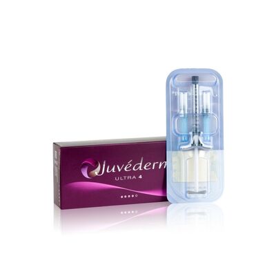 Juvederm Dermal Filler dengan Cross Linked Hyaluronic Acid untuk Hasil yang Lama di 2*1ml Syringes