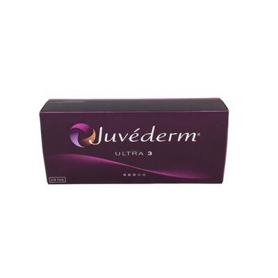 Plumping Juvederm Dermal Filler Hyaluronic Acid Injectable Gel Volume Wajah Pengembangan Kontur