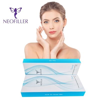 Neofiller 2ml Hyaluronic Acid Dermal Filler 24mg-ml Injectable Gel Wajah Hidung Lip Penambahan