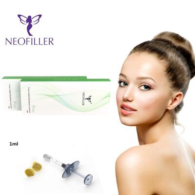 Hyaluronic Acid Dermal Filler Transparan 24mgml Konsentrasi Situs Injeksi Wajah Cocok untuk perawatan profesional dan peremajaan kulit