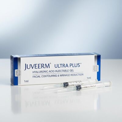 Keamanan Juvederm Ultra Plus Filler 1ml 2Syringes Hyaluronic Acid Injectable Gel untuk Menggores Wajah dan Mengurangi Kerutan