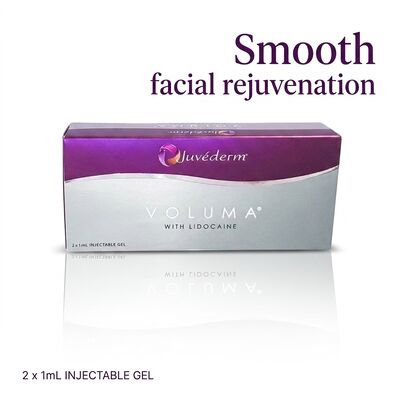 Keamanan Juvederm Ultra Plus Filler 1ml 2Syringes Hyaluronic Acid Injectable Gel untuk Menggores Wajah dan Mengurangi Kerutan