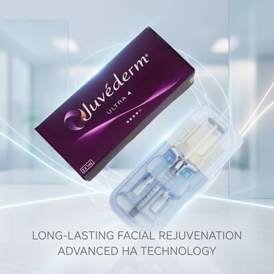 Formulasi gel Juvederm Dermal Filler 2 kali kedalaman injeksi hipodermik volume 1ml cocok untuk aplikasi kosmetik medis