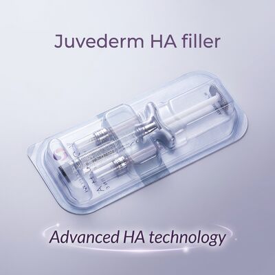 Hingga 12-18 Bulan Juvederm Dermal Filler 1ml 2 Syringe Pengiriman DHL UPS FEDEX Solusi Penambahan Wajah Berkelanjutan