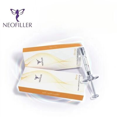 Neofiller Pengisi Kulit Asam Hyaluronik 2 Tahun Umur Simpan Gel Suntik Yang Mudah Dioperasikan Peningkatan Kontur Wajah