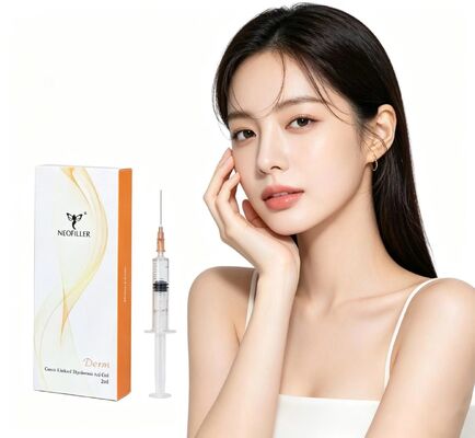 Neofiller Pengisi Kulit Asam Hyaluronik 2 Tahun Umur Simpan Gel Suntik Yang Mudah Dioperasikan Peningkatan Kontur Wajah