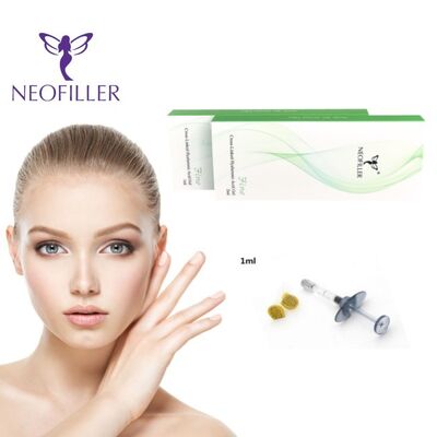 1 ml Hyaluronic Acid Dermal Filler Injectable Gel Cheek Chin Nose Contour Sculpting Aman Solusi Konsentrasi Tinggi