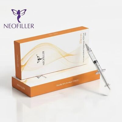 Neofiller Hyaluronic Acid Dermal Filler Wajah Bibir Hidung pipi Gel suntik Solusi penyimpanan suhu 2-25 Celsius