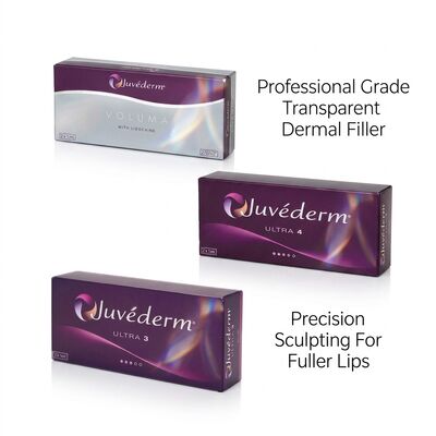 Bedah Plastik Juvederm Dermal Filler Konsentrasi 20mgMl Umur panjang 9-12 bulan Cocok untuk meningkatkan kontur wajah dan peremajaan kulit
