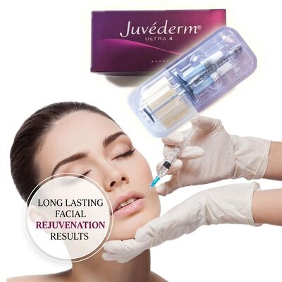 Gel Juvederm Dermal Filler 1ml Jarum Suntik Tempat Injeksi Wajah Ideal untuk Prosedur Peremajaan Wajah dan Pemulihan Volume