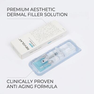 24mgml Revolax Dermal Filler InjectionDeepness Mid To Deep Dermis Concentration 20 Mgml Solution Untuk Peningkatan Volume Wajah