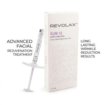 24mgml Revolax Dermal Filler InjectionDeepness Mid To Deep Dermis Concentration 20 Mgml Solution Untuk Peningkatan Volume Wajah
