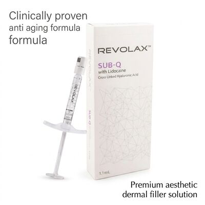 24mgml Revolax Dermal Filler InjectionDeepness Mid To Deep Dermis Concentration 20 Mgml Solution Untuk Peningkatan Volume Wajah