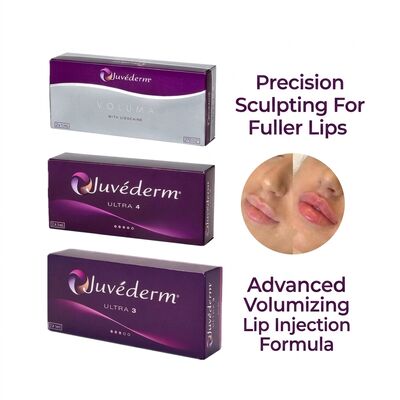 Volume Jarum Suntik 2 1Ml Per Kotak Juvederm Pengisi Voluma Pengisi Dermal Suntik Kontur Wajah Aman untuk Peningkatan Volume