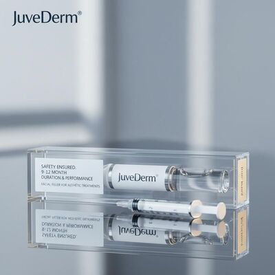 Keamanan dijamin Juvederm Facial Filler menawarkan durasi 9 sampai 12 bulan dan kinerja untuk perawatan estetika