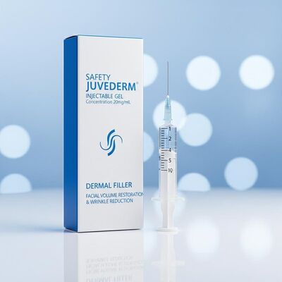 Keamanan Juvederm Gel Injeksi Konsentrasi 20mg Ml Filler Dermal Injeksi untuk pemulihan volume wajah dan pengurangan keriput