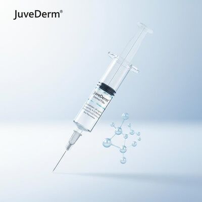 Bedah Plastik Juvederm Dermal Filler Konsentrasi 20mgMl Umur panjang 9-12 bulan Cocok untuk meningkatkan kontur wajah dan peremajaan kulit