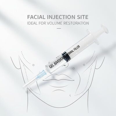 Gel Juvederm Dermal Filler 1ml Jarum Suntik Tempat Injeksi Wajah Ideal untuk Prosedur Peremajaan Wajah dan Pemulihan Volume