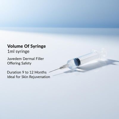 Volume Jarum Suntik 1ml Jarum Suntik Juvederm Dermal Filler Menawarkan Durasi Keamanan 9 hingga 12 Bulan Ideal untuk Peremajaan Kulit