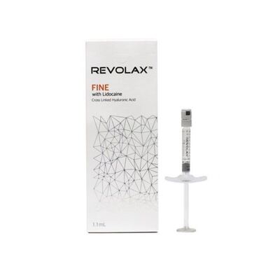 Filler Dermal Revolax yang halus dan elastis Filler Dermal yang terikat secara silang Ideal untuk volume wajah dan perawatan keriput yang tahan lama