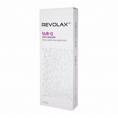 Suntikan Filler Dermal Revolax Deep Sub-Q untuk Restorasi Volume Wajah dan Pengurangan Kerutan dengan kedalaman Suntikan Mid To Deep Dermis