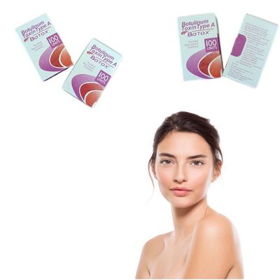 Durasi 9 hingga 24 bulan Produk Anti Kerut berbasis Botulinum Toxin Tipe A menargetkan perbaikan kerutan Hidung Bibir Wajah