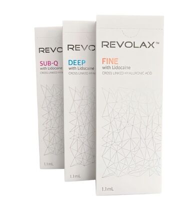 Hyaluronic Acid Korea Dermal Facial Filler Revolax Deep Filler Untuk Penggunaan Bibir